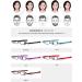 Lanomi Foldable Reading Glasses - 360 Rotating Temples Mini Pocket Reader Metal Design | +1.00 to +4.00 Diopters in Brown - Buy Online on GoSupps.com