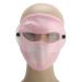 4 Pcs Full Face Shield Ice Silk UV Protection Sunscreen Face Veil with Eye Protector Sheets Breathable & Quick Drying for Hiking - Buy Online on GoSupps.com
