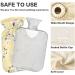 Durable 1L Heat Bottle | Floral Elephant | Relieve Pain & Cramps | Heat Therapy for Shoulders & Neck - Buy Online on GoSupps.com