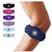 Sleeve Stars Tennis Elbow Brace for Women & Men, Tennis Elbow Strap Tendonitis Arm Band, Counterforce Brace & Elbow Band for Tendon Relief & Support w/ 3 Forearm Straps, Fits 9-23" (Single/Navy Blue) 1 Navy Blue