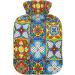 Mexican Talavera Ceramic Heat Bottle | Pain Relief Hot Water Bag for Neck & Shoulder | 1L - Buy Online on GoSupps.com