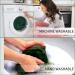 Pettom Dog Bumper Microfiber Fast-Drying Bathrobe - Super Absorbent Cotton for Large Medium & Small Dogs (S Green) - Buy Online on GoSupps.com