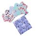 Reusable Menstrual Pads 1 Set Washable Aunt Towel Pad Women's Pads Period Pads Period Napkin Washable Pad Portable Pad Portable Feminine Pads Menstrual Pads for Women Miss Panties