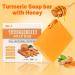 MR.A Organic Turmeric Soap Bar & Facial Mist Set - 2PCS Natural Turmeric Soap with Vitamin C for Face & Body - Antibacterial Turmeric Face Wash Spray - Buy Online on GoSupps.com