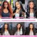Vestlucky 22 Inch HD Lace Front Human Hair Wig | Pre Plucked Deep Wave Frontal Wig 180% Density | Brazilian Virgin Hair Curly Lace Front Wig for Black Women - Buy Online on GoSupps.com