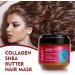 ECOLCHI Shea Butter Hair Mask with Collagen Amino Acid Repair Hair Mask Moisturizing Shea Hair Mask Keratin Hair Treatment - Buy Online on GoSupps.com