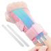 Curecare carpal tunnel wrist 2 in 1 wrist bandages with 3 metal stabilizers wrist track for relieving carpal tunnel syndrome tendonal inflammation (L/XL right) L/XL right-rosa