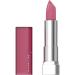 Maybelline Color Sensational Lipstick  Lip Makeup  Matte Finish  Hydrating Lipstick  Nude  Pink  Red  Plum Lip Color  Ravishing Rose  0.15 oz  (Packaging May Vary) 670 RAVISHING ROSE Pack of 1