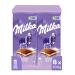 MILKA - 8 x Milka Milk Chocolate and Heart Milk Fondant Tablets 100g - Soft Chocolate Milk from the Alpine Country - Set of Milk Chocolate Tablets and Heart Milk Fondant - Pack of 8 x 100g
