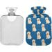 Golden Retriever Dog Heat Bottle | 1L Hot Water Bag for Pain Relief & Warming | Ideal for Headaches & Back Pain - Buy Online on GoSupps.com