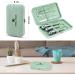 10pcs Professional Manicure Set - Stainless Steel Nail Clippers Kit for Travel - Green Pedicure Care Tools - Buy Online on GoSupps.com