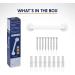 Evekare Premium Extra Strength 12 Grab Bar for Bathtubs & Showers | Stainless Steel White | ADA Compliant Handle for Elderly & Disabled - Buy Online on GoSupps.com