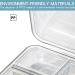 7/8-Compartment Portable Travel Pill Box | Medicine & Vitamin Organizer - R515 Gray | International Shipping - Buy Online on GoSupps.com