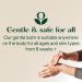 Balmonds Gentle Face Wash - 99% natural foaming fragrance-free facial cleanser with rosehip and borage for sensitive skin - Buy Online on GoSupps.com