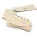 Medium White OTC Ankle Splint with Canvas Lace-Up Design and Rigid Metal Stays - Buy Online on GoSupps.com