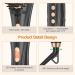 Fast Heating Ionic Hair Straightener Brush | 16 Temp Settings, Anti-Scald & Auto-Off | Frizz-Free Silky Hair | Black - Buy Online on GoSupps.com