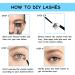 SISILILY 45 Cluster Lashes C Curl DIY Eyelash Extension Kit | Reusable 3D False Eyelashes with Glue and Tweezer | 10/12/14/15/16mm Length | DM04 - Buy Online on GoSupps.com
