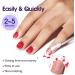 Gellen Gel Nail Polish Remover Gel Polish Remover for Nails with Cuticle Pusher and Nail File Easily & Quickly Remove Gel in 2-5 Minutes No Need Soaking Or Wrapping 15ml 1pc Gel Polish Remover - Buy Online on GoSupps.com