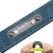 Didog Personalized Soft Padded Leather Dog Collar with Engraved Name Tag - Adjustable D-Ring for Small & Medium Dogs - XXL 50-60 cm Blue - Buy Online on GoSupps.com