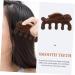 Hoement Green Sandalwood Massage Comb - Antistatic & Portable Wide Tooth Scalp Massager for Women - Buy Online on GoSupps.com