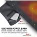 CRBudy Portable Heated Seat Cushion - 3-Stage Adjustable USB-Powered Ideal for Home Outdoor Camping & Fishing - Buy Online on GoSupps.com