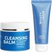 Marie Fresh Cosmetics Bundle: Facial mask with quinoa & minerals 50ml + cleaning balm for all skin types men & women deep cleaning & make-up remover Beauty Mask & Cleansing Balm