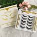 ALLURETODAY Magnetic Eyelashes and Eyeliner Kit - Reusable 5 Pairs, 3D/6D Natural Looking Lashes with Tweezer - No Glue Needed | Lightweight and Easy to Apply - Buy Online on GoSupps.com