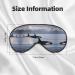 SSIMOO Killer Whales Swim Along Sleep Mask - Adjustable Breathable & Fashionable Eye Mask for Ultimate Comfort | International Shipping - Buy Online on GoSupps.com