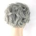 Shop Granny Gray Curly Short Hair Wigs - Perfect for Camouflage | International Shipping Available - Buy Online on GoSupps.com