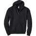 Hanes Men's EcoSmart Fleece Zip-Front Hoodie - Black (Large) - Buy Online on GoSupps.com