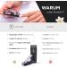 Fabcare Nail Clipper Set with Fan & Integrated Nail File | Extra Sharp & Durable Nail Cutter for Manicure & Pedicure Includes Case & eBook | Buy Nailzwicker Online - Buy Online on GoSupps.com