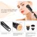 Electric Makeup Brush Automatic Rotating Makeup Brush with Foundation & Blusher Brush Heads for Liquid Cream Powder Based Make Up for All Skin Types - Buy Online on GoSupps.com