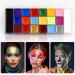 Acwoo Face Painting Set - 20 Color Makeup Palette for Kids | Perfect for Halloween Christmas & Carnival Body Paint - Buy Online on GoSupps.com