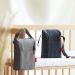 Insulated Breastmilk Cooler Bag for Baby Bottles | Waterproof Nylon Storage | Grey - Buy Online on GoSupps.com