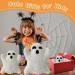 Halloween Ghost Plush Pillow - 20cm Stuffed Toy for Bed Sofa Decor, Cute Ghost Shaped Decorative Homeware Gift - 7.8inch - Buy Online on GoSupps.com