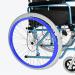 Wheelchair Push Rim Covers 24/22Inch Rear Wheel Sports Wheelchair Cover Silicone Hand Push Cover Wheelchair Hand Push Protective Sleeve for Improve Grip (Color : Blue Size : 22inch) 22inch Blue