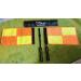 RefStuff Soccer Referee PRO Flags - High-Quality Assistant Linesman Flags (Pair) - Buy Online on GoSupps.com