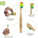 Zeek's Naturals Kids Biodegradable Eco-Friendly Natural Toothbrushes - Pack of 4 - Numbered - Buy Online on GoSupps.com
