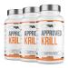 Wfn Approved Krill - Superba Boost Antarctic Krill l high -dose - 2x90 capsules - 1000mg krilloel per day - rich to Omega 3 EPA & DHA - without additives - produced in Germany - External laboratory test 270 pieces (1 Pack)