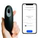 Moonbird breathing and meditation device - sleep aid for adults immediate stress reduction and fear relief - improves sleep helps with stress and fear - black gray gray