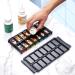 Extra Large Pill Organizer - 2 Times a Day AM PM Easy Fill - 7 Day Pill Box for Vitamins/Supplements - FGcase Rainbow Black - Buy Online on GoSupps.com