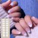  Liakyunf Self-Adhesive Semi-Permanent Nail Polish | Self-Adhesive French Gel Nail Polish | Damage-Free Manicure Supplies for Women Girls Beginners and Beauty Enthusiasts | Daily Use - Buy Online on GoSupps.com