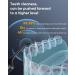 Buy MySmile LP221 UVC Sterilizable Cordless Water Flosser - 335ml Portable with OLED Display 4 Modes & 8 Nozzle Tips for Home & Travel - Buy Online on GoSupps.com