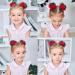 20pcs Baby Girls Hair Clips with Bows | Colorful Linen Accessories for Stylish Girls - Buy Online on GoSupps.com