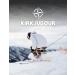 Kirkjub ur Skadi Men's Ski Pants - Snow & Water-Repellent Loose Fit Optimal Wind & Weather Protection - Black & Blue Size L - Buy Online on GoSupps.com