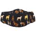 Dog Face Mask 100% Cotton Washable and Reusable