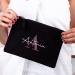Herz & Heim Personalized Cosmetic Bag with Initial & Name - Large Size | Custom Makeup Organizer - Buy Online on GoSupps.com