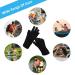 Tiesome UV Protective Gloves for Gel Nail Lamps - 2 Pairs of Professional UPF50+ Fingerless Gloves for Manicure & Hand UV Protection (Black) - Buy Online on GoSupps.com