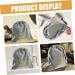 MUSISALY 2pcs Hair Dryer Carrying Bags Hair Dryer Drawstring Bags Fabric Drawstring Storage Bag 35.00X30.00X0.50CM Grey - Buy Online on GoSupps.com