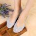 Yangwen Women's Invisible Lace Boat Socks - 5 Pairs of Slippery Elastic Ultra-Thin F lings in 5 Colors - Buy Online on GoSupps.com